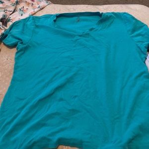 bobbie brooks Teal Tee Shirt Size Large